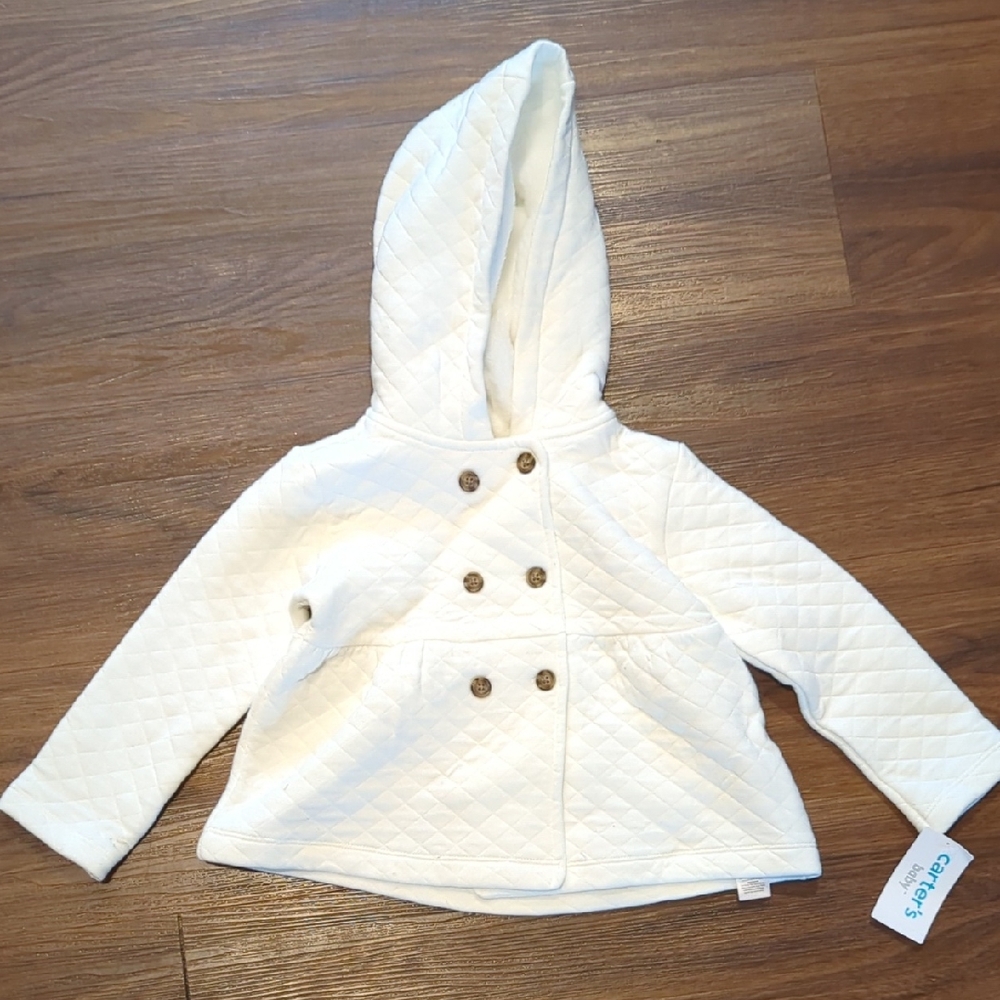 Carter's Baby Quilted Peplum Jacket